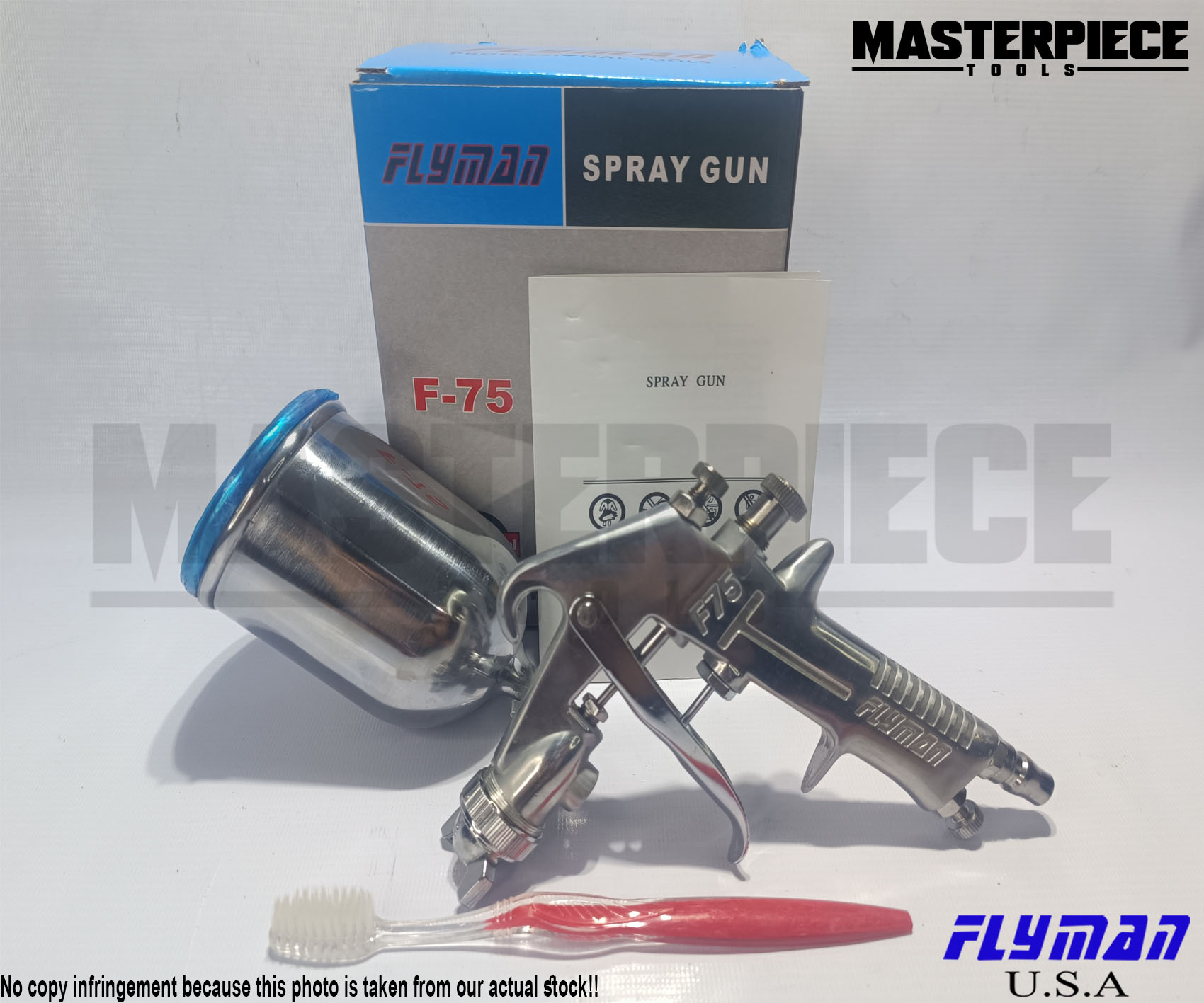 Original Flyman F75 Pneumatic Spray Gun Lazada PH