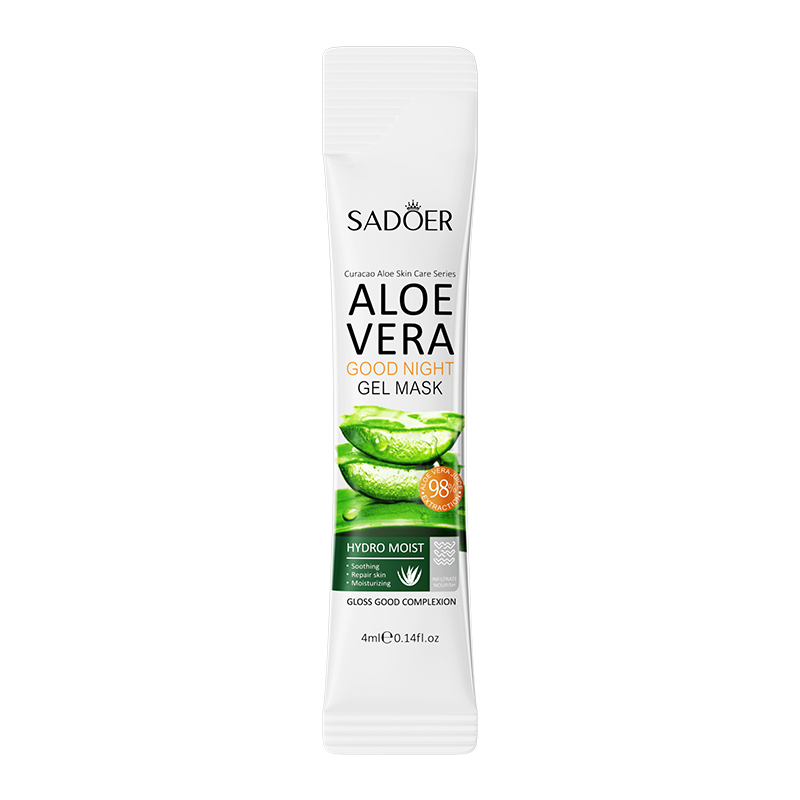 Pc Sadoer Aloe Vera Face Mask Soothing Moisturizing Aloevera Sleeping