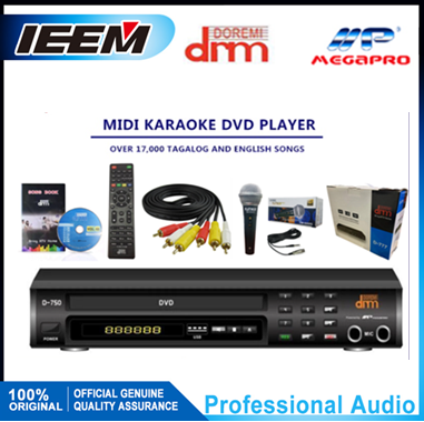 Mp Megapro D Doremi Karaoke Player Dvd Songbook Remote Mic