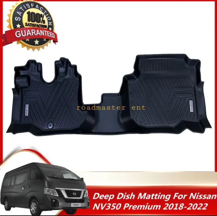 Deep Dish Matting 5D For NISSAN NV350 Premium 2016 To 2024 Deep Dish