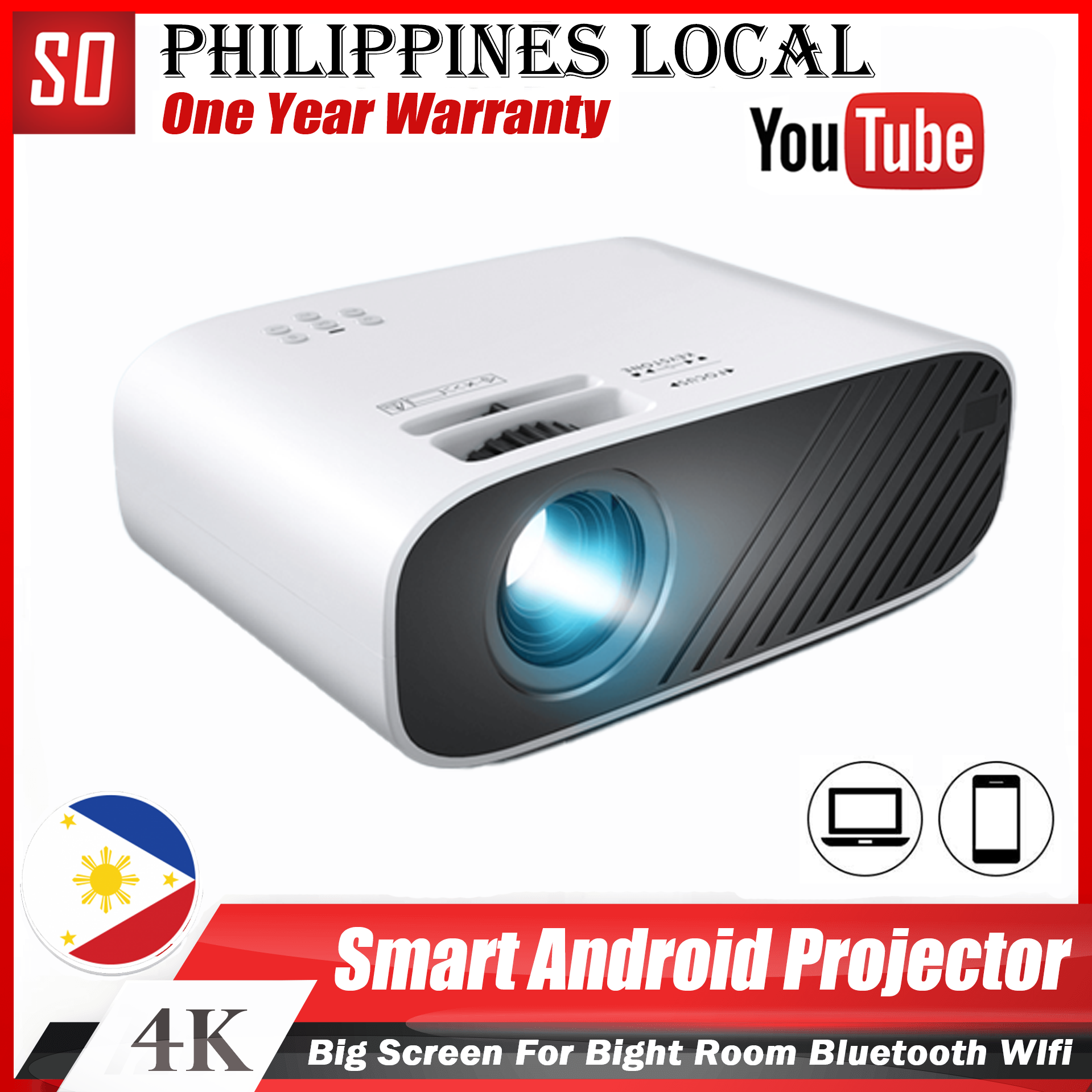 Philippines Sellery K Projector Mirroring For Phone Led Lcd