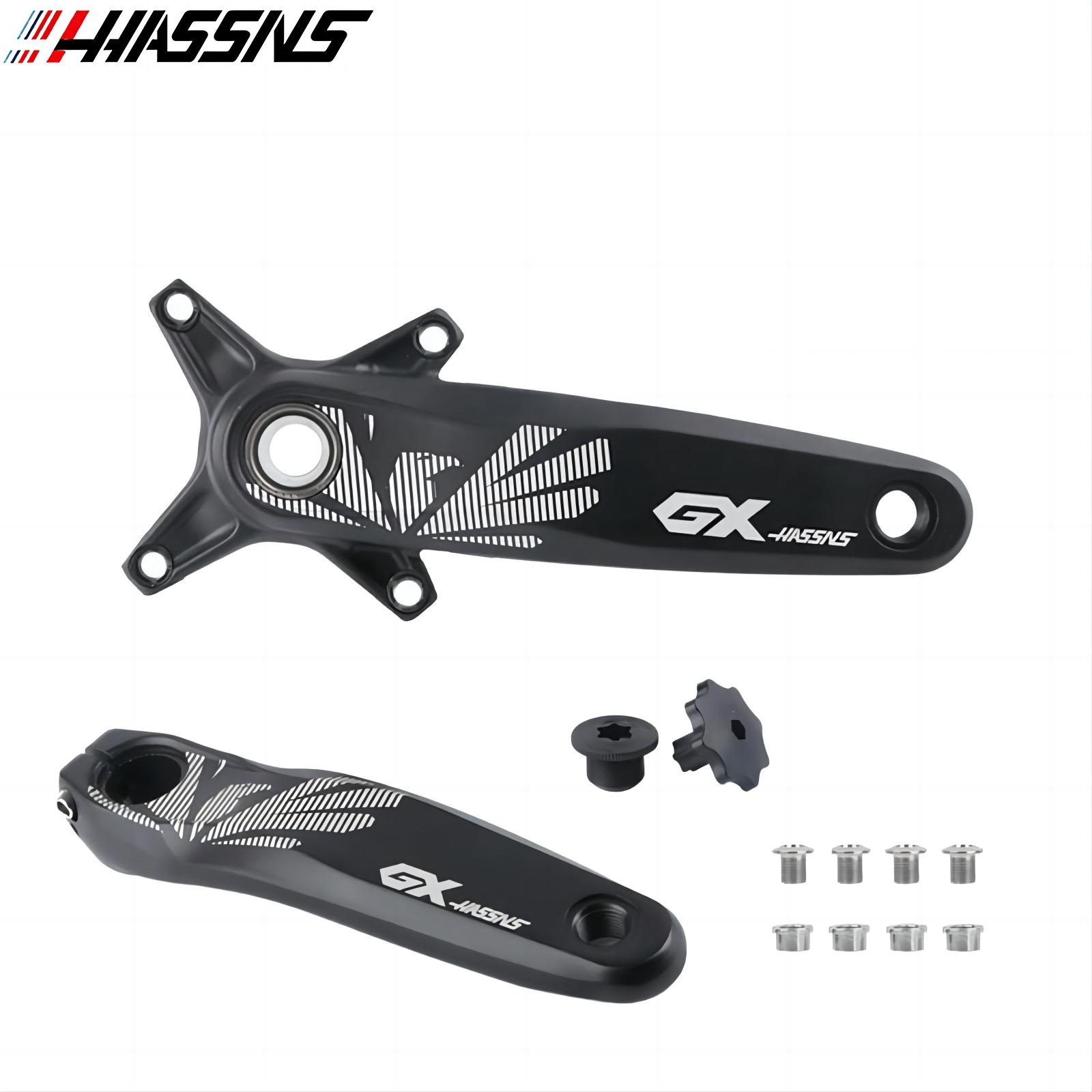 Hassns Gx Bicycle Crankset Mtb Bike Crank Chainring Bike Mm Mm