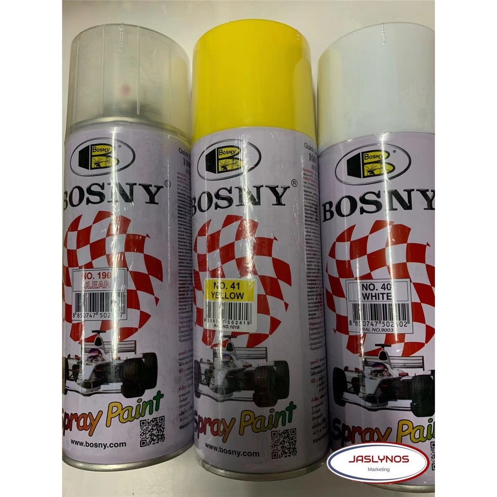 Original Bosny Spray Paint Ordinary Colors Lazada PH