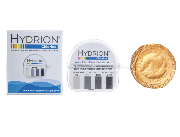 Hydrion Chlorine Test Strips Roll Ppm With Refill Lazada Ph