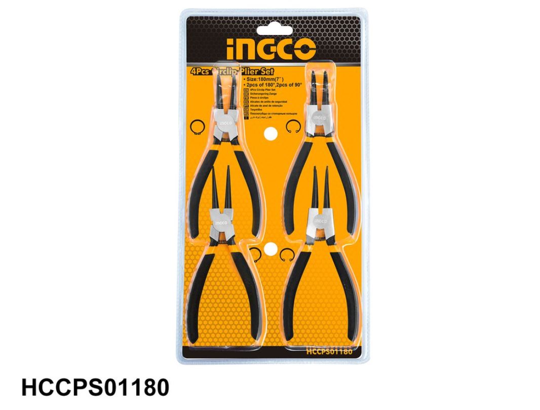 Ingco Circlip Pliers Pcs Set Hccps Osos Lazada Ph