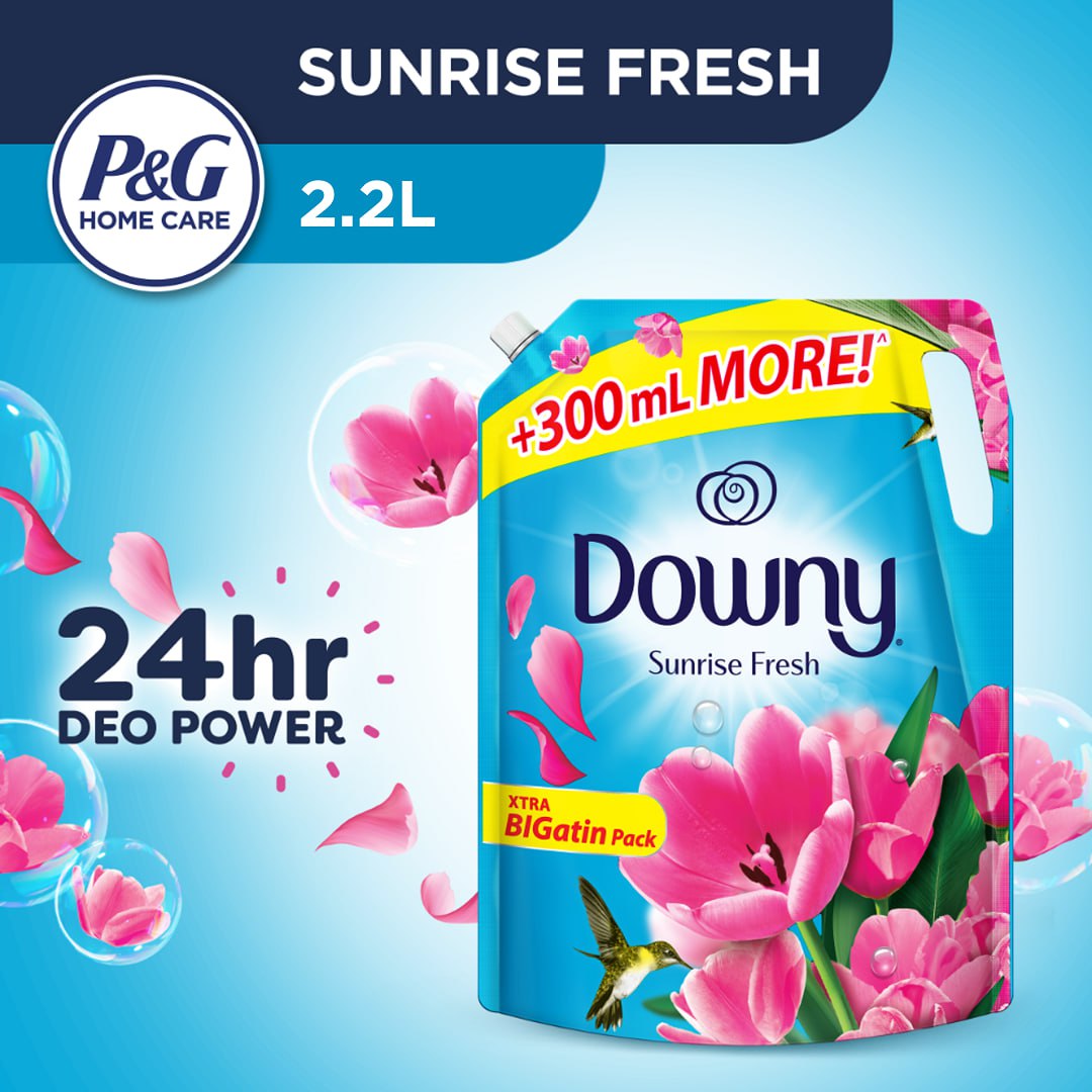 Downy Perfume Fabric Conditioner Sunrise Fresh Kontra Germs Passion L