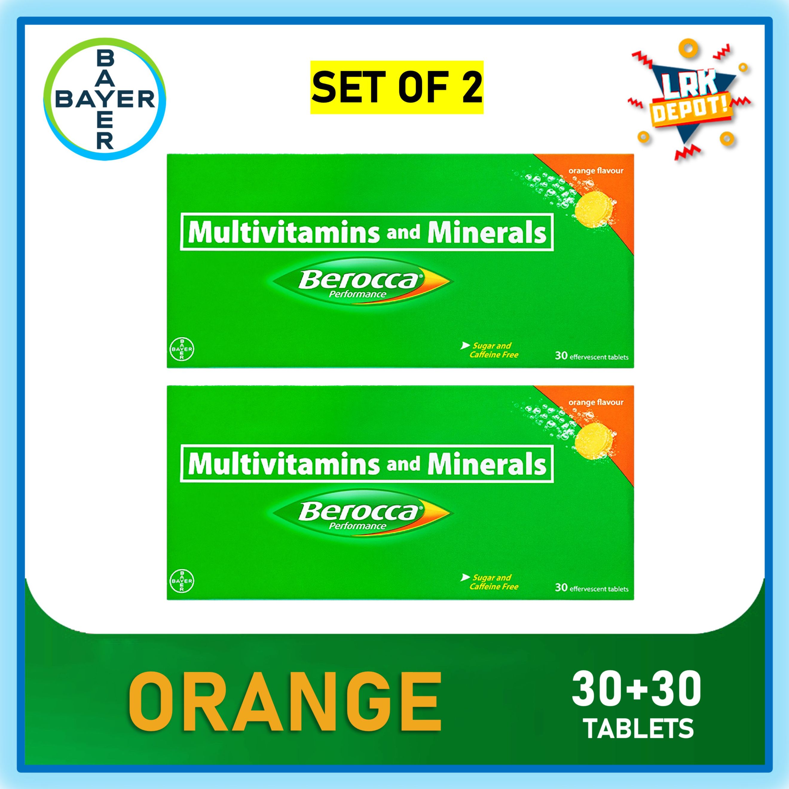 Berocca Orange Flavor Bundle S Effervescent Tablets Buy Take