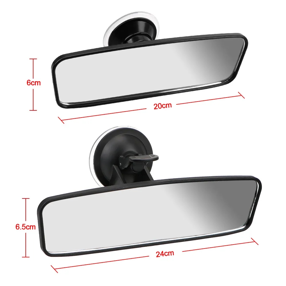 Wide Angle Rearview Mirror Car Styling Interior Rear View Mirror