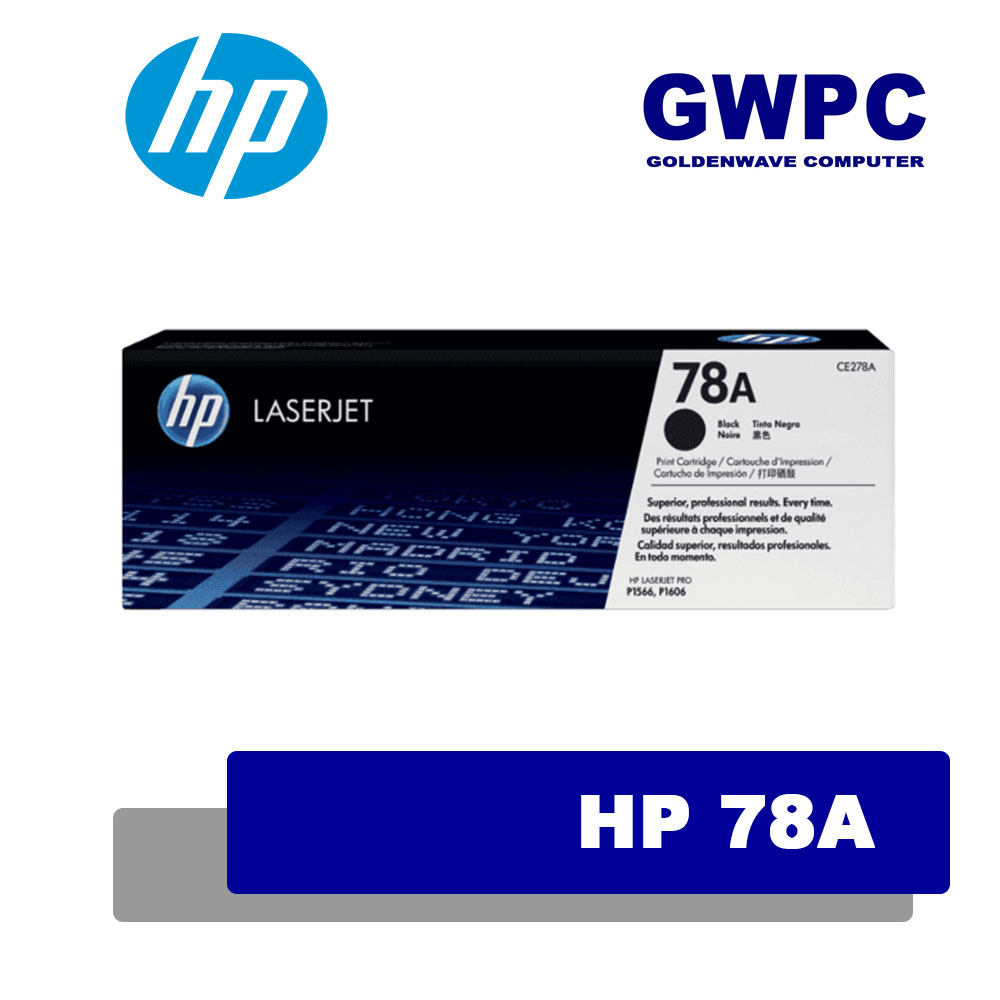 HP 78A Black Original LaserJet Toner Cartridge CE278A Lazada PH