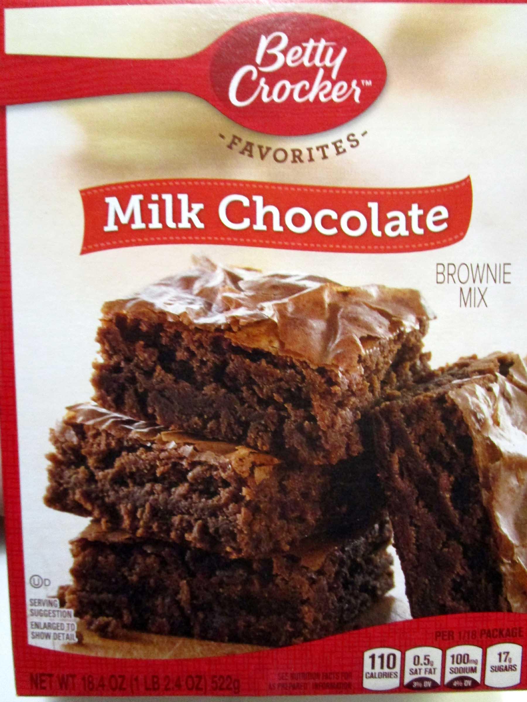 BETTY CROCKER MILK CHOCOLATE BROWNIE MIX Imported From USA Lazada PH