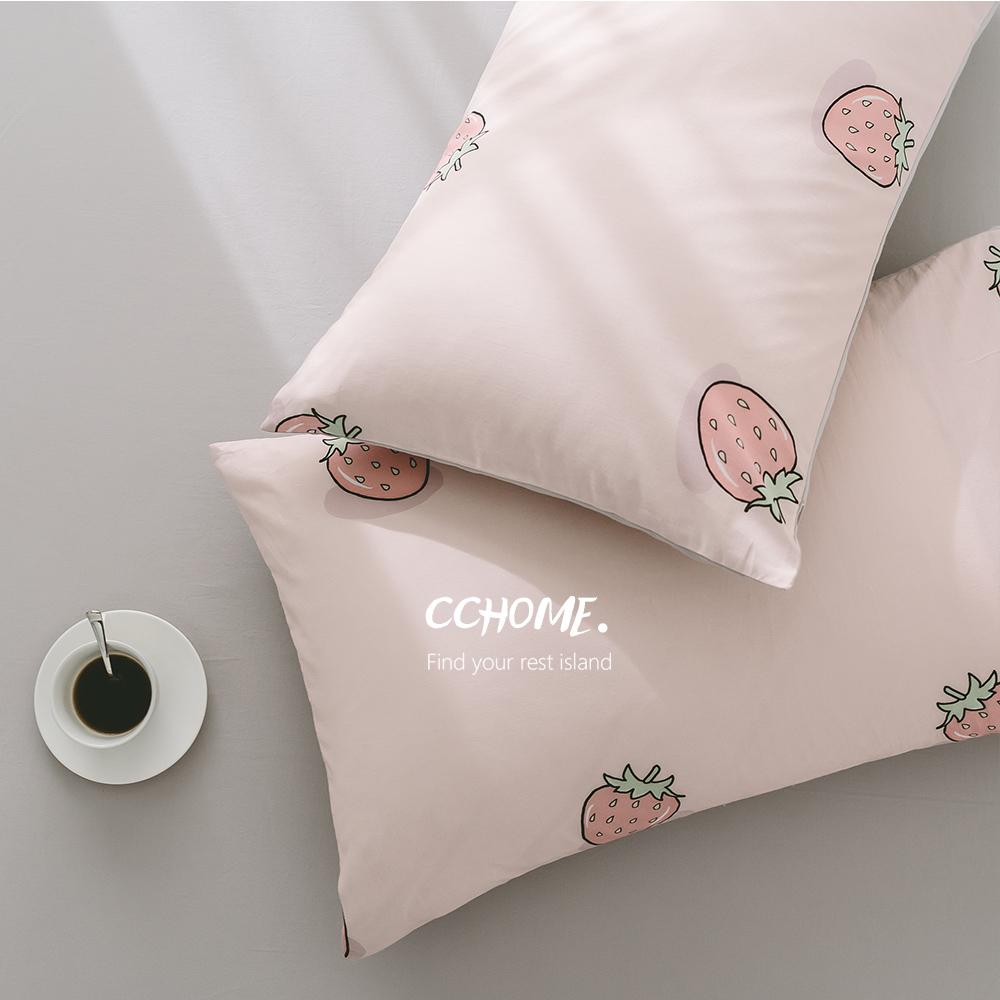 Phong Cách Bắc Âu 100% Cotton Vỏ Gối Bông Giặt Nước Giản Lược Một Cặp Chữ Cái Vỏ Gối Ins 100% Cotton Đơn Túi Gối 48*74 Cm