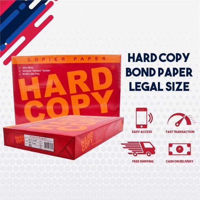 Hard Copy Bond Paper Reams A4 Bond Paper Size Inches Substance 20