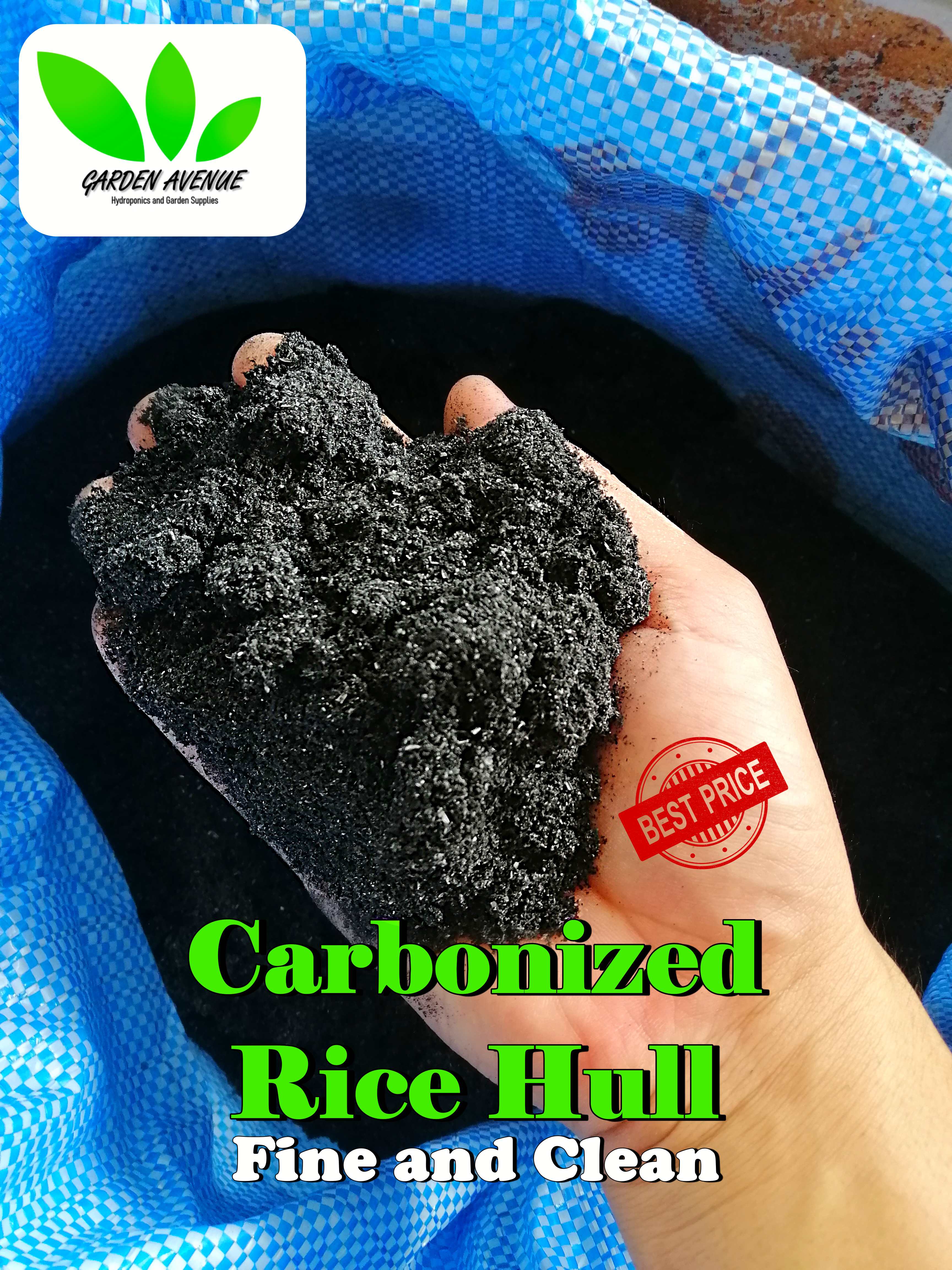 Kilo Carbonized Rice Hull Sunog Na Ipa Fine And Clean Very Good