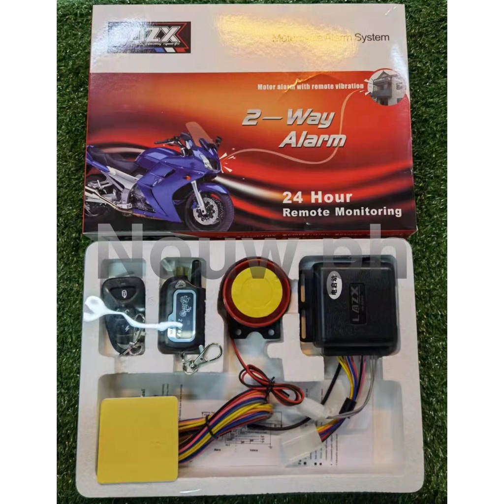 LAZX Two Way Alarm Universal For MOTORCYCLE Lazada PH