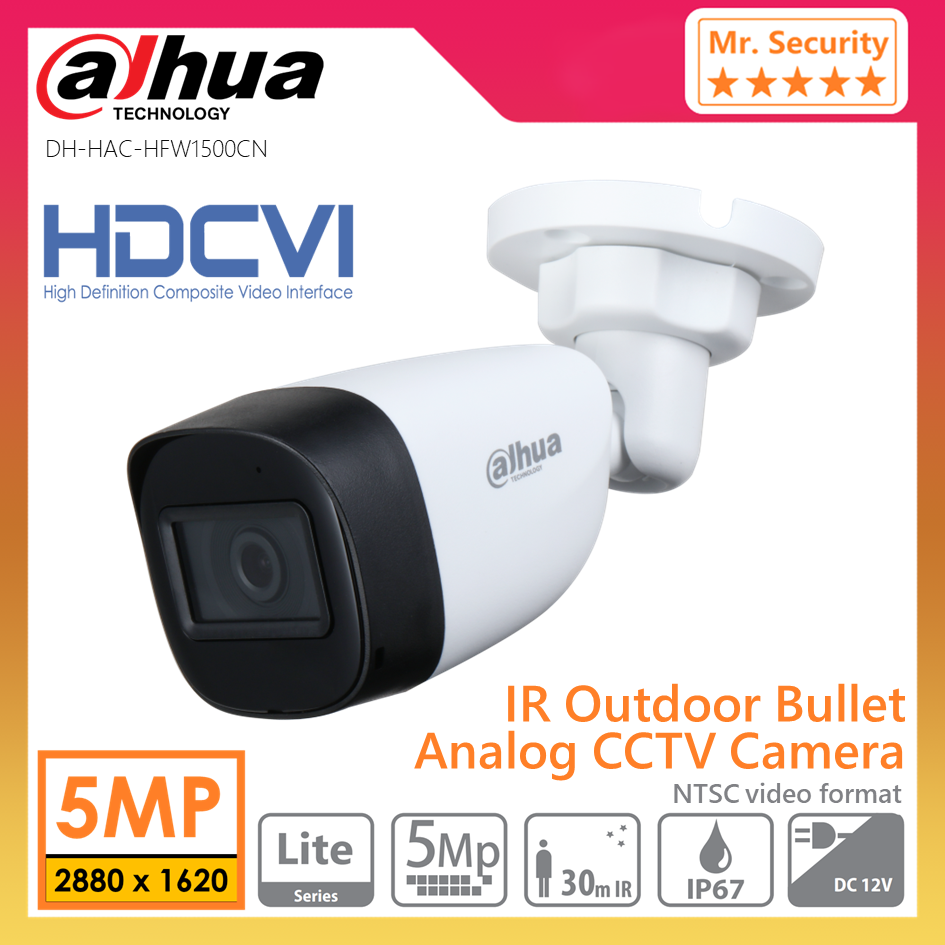 Dahua Dh Hac Hfw Cn Mp Starlight Ir Hdcvi Outdoor Bullet Dc V