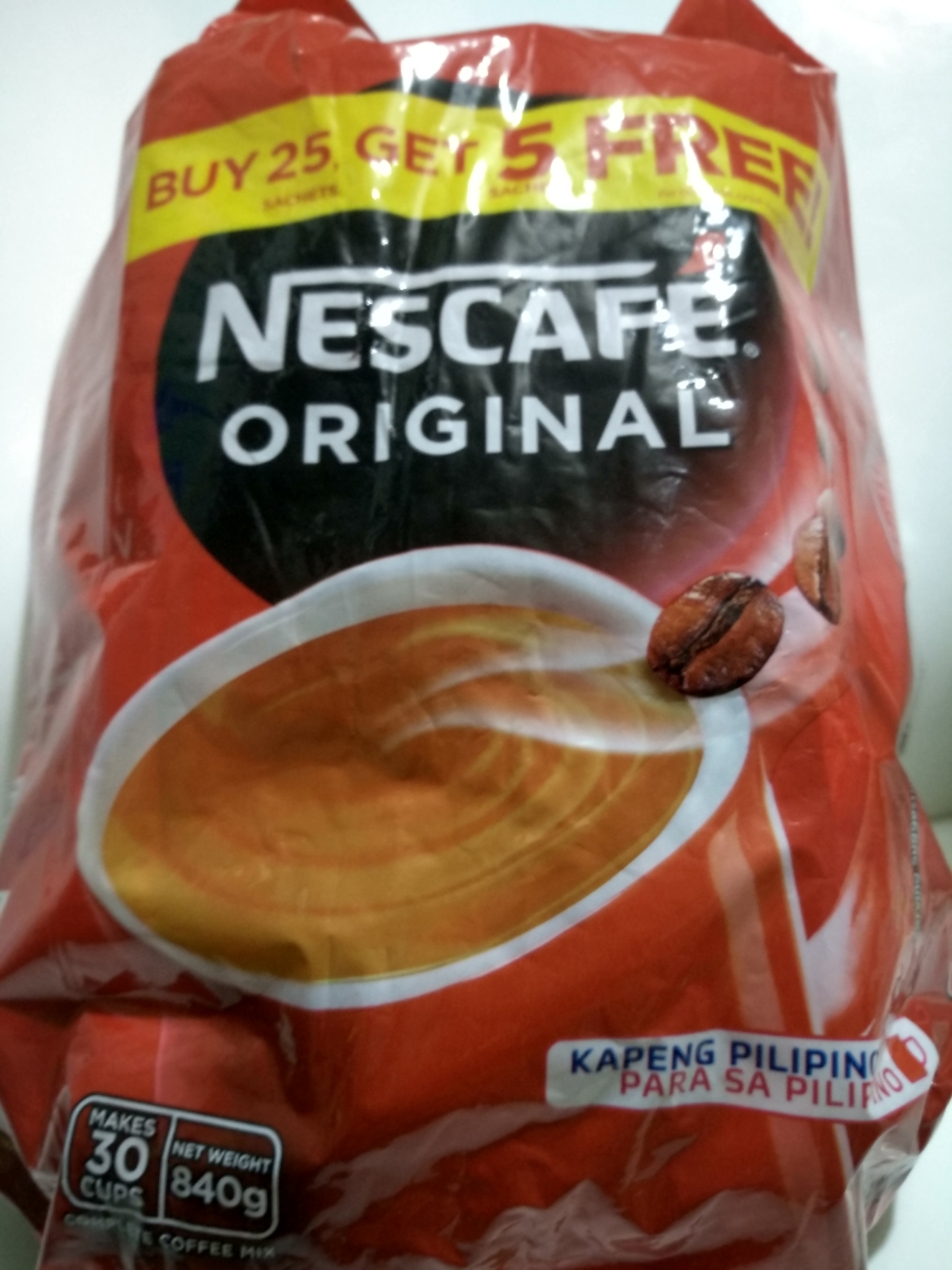 Nescafe Original Complete Coffee Mix Sachets Lazada Ph