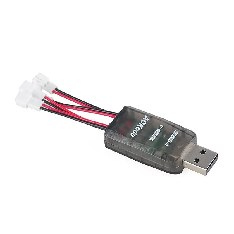 CX405 4CH Mini USB Battery Charger MCPX MOLEX JST For 1S 3 7V Lipo LiHV