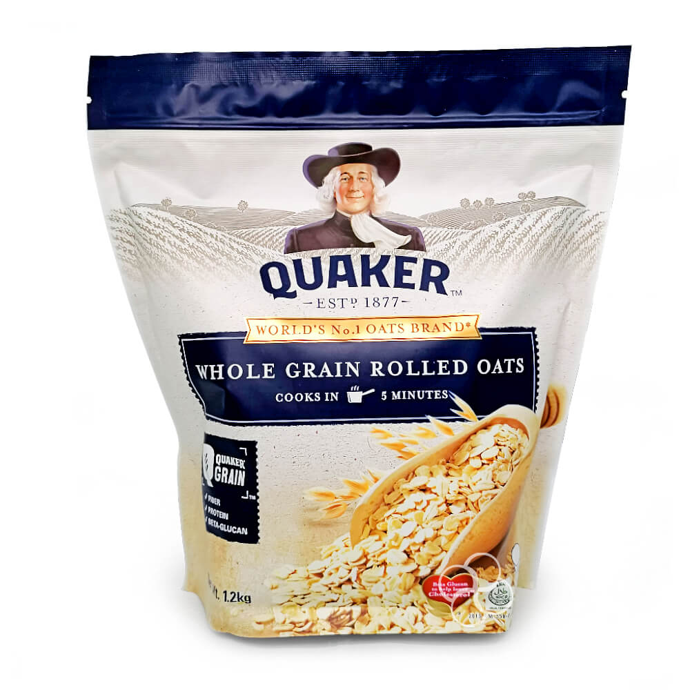 Quaker Whole Grain Rolled Oats 1 2kg Lazada PH