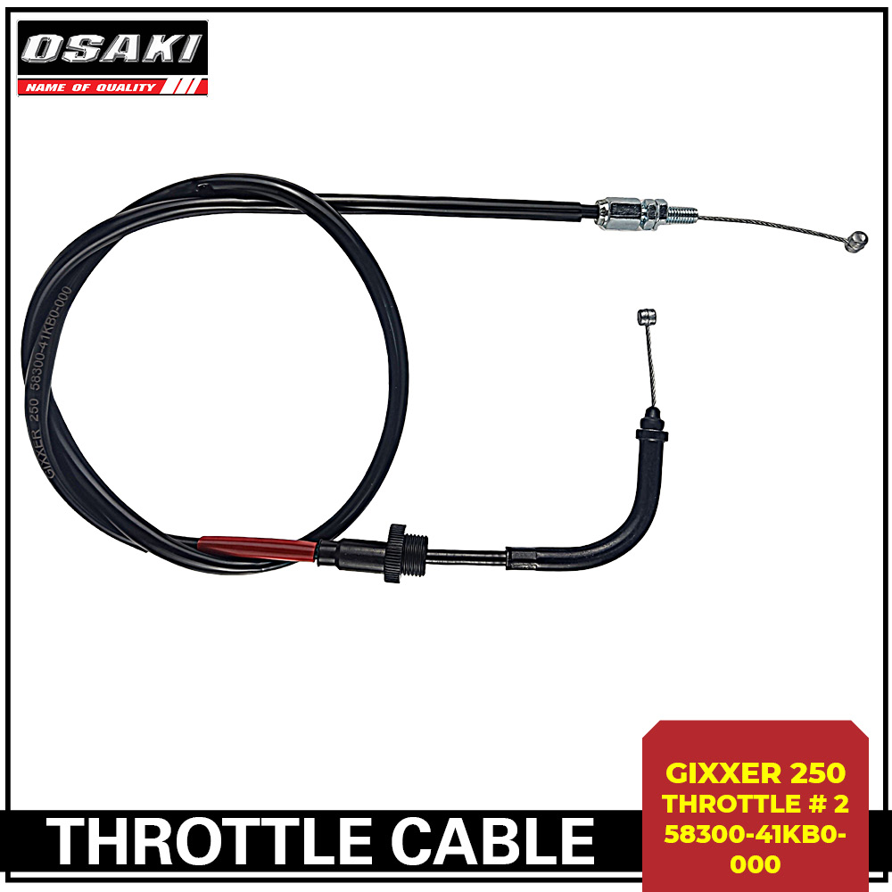 Osaki Suzuki Gixxer Osaki Motorcycle Throttle Cable Lazada Ph