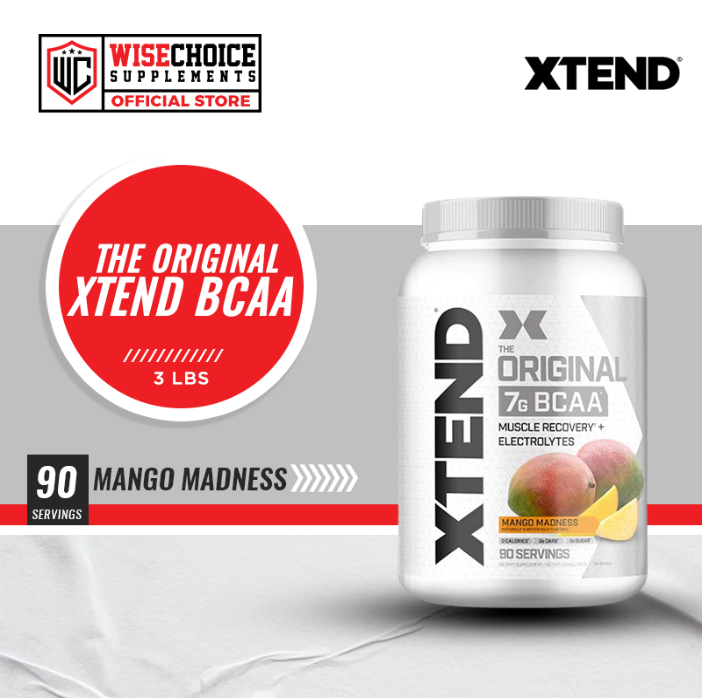 Scivation Xtend Bcaas Servings Mango Madness Flavor Lazada Ph