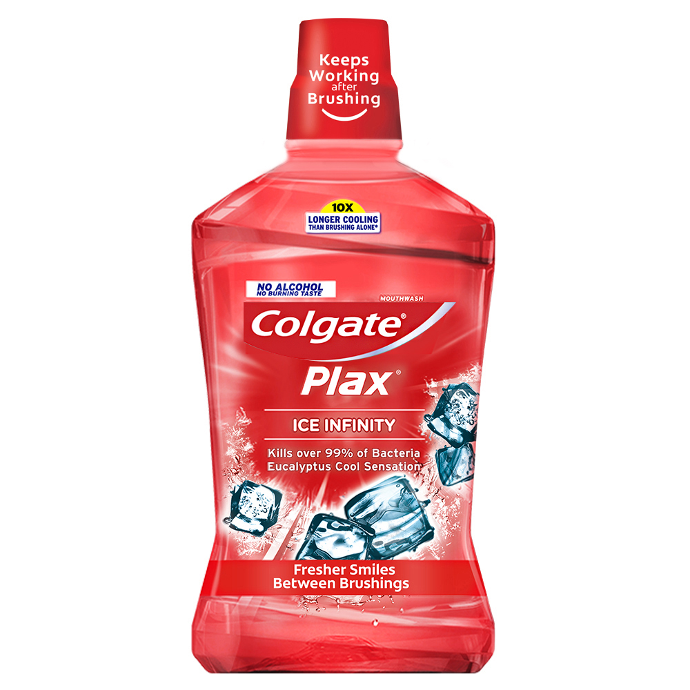 Colgate Plax Ice Infinity Antibacterial Mouthwash L Lazada Ph