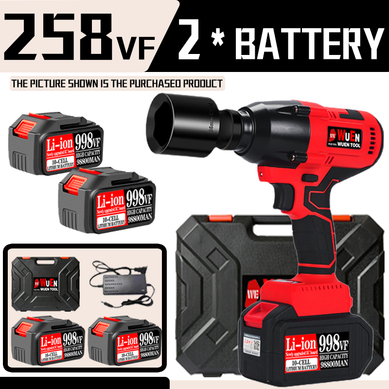 With Battery Nm Cordless Electric Impact Wrench Vf V