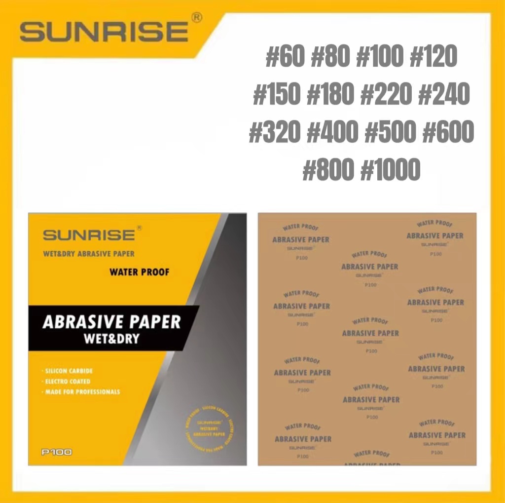 Sunrise ABRASIVE PAPER WET DRY SANDPAPER WATER PROOF LIHA PER PC