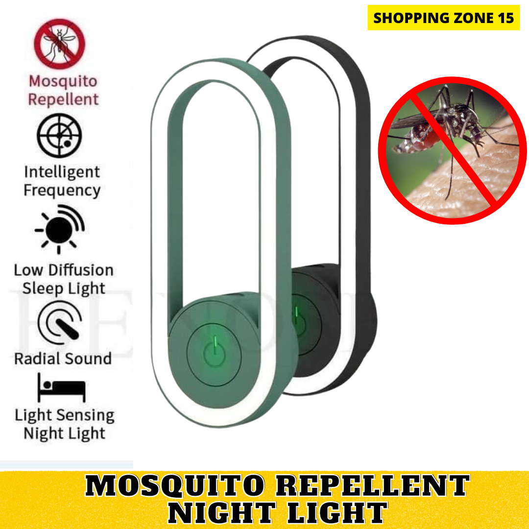 NEW ARRIVAL Home Ultrasonic Mosquito Repellent Night Light