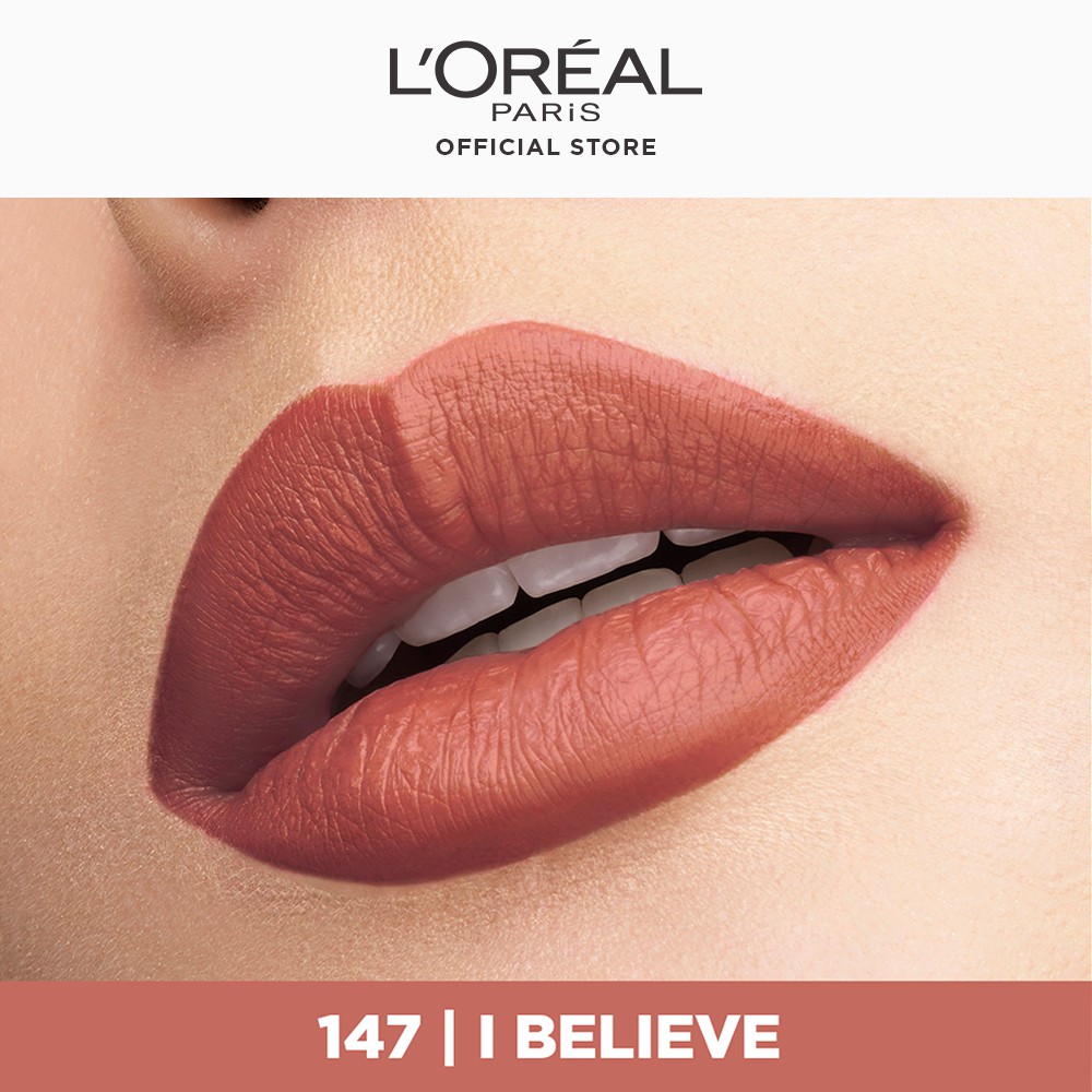 LOreal Paris Rouge Signature Matte Liquid Lipstick Baked Nudes