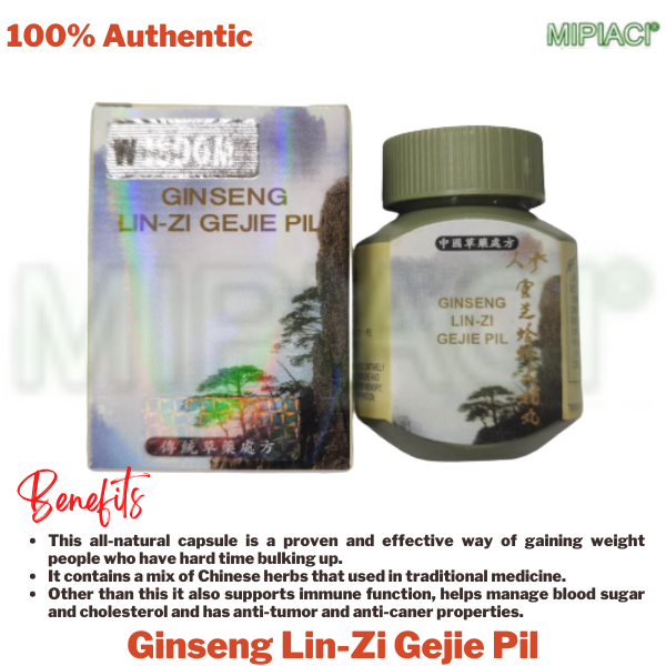 ORIGINAL Ginseng Lin Zi Gejie Pil 30 Capsules Lazada PH