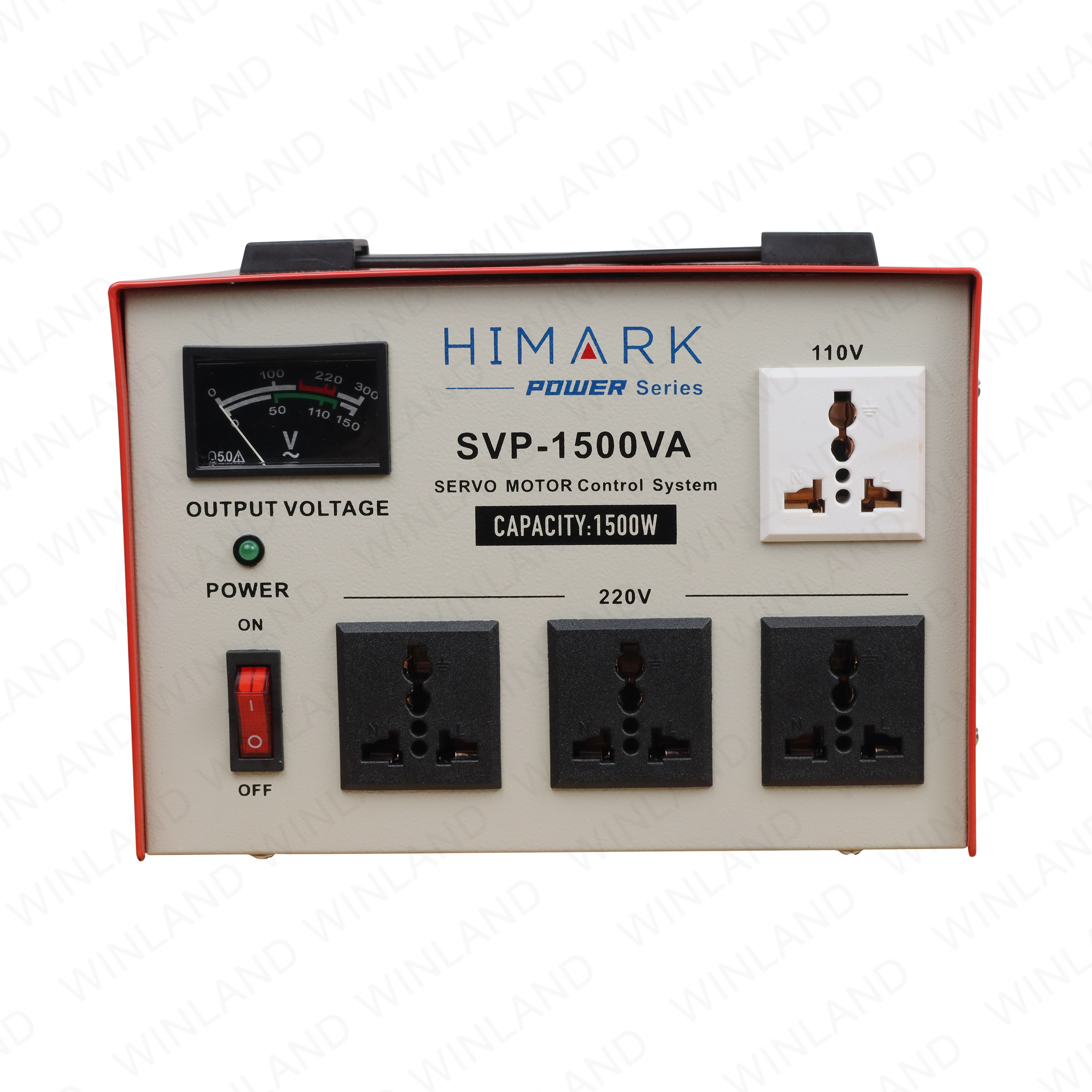 HIMARK By Winland Servo Motor AVR 100 Efficiency 1500W Automatic