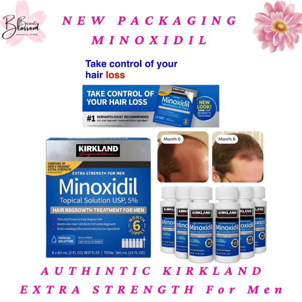 New Packaging Of Kirkland Minoxidil Topical Solution Usp Month