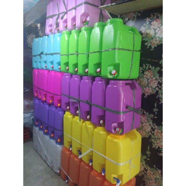 Water Gallon Container Mineral Water Container Jug Slim Liters