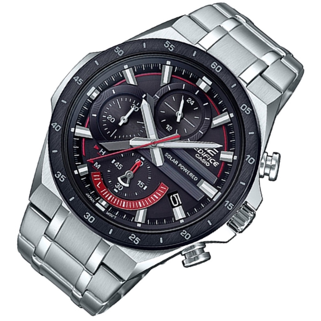 Casio Edifice Chronograph Solar Watch Eqs Db A Lazada Ph