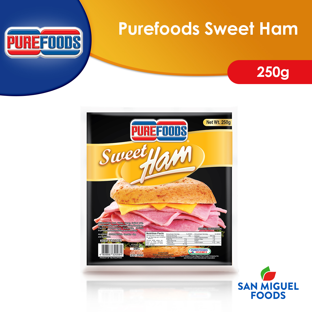 Purefoods Sweet Ham 250G Lazada PH