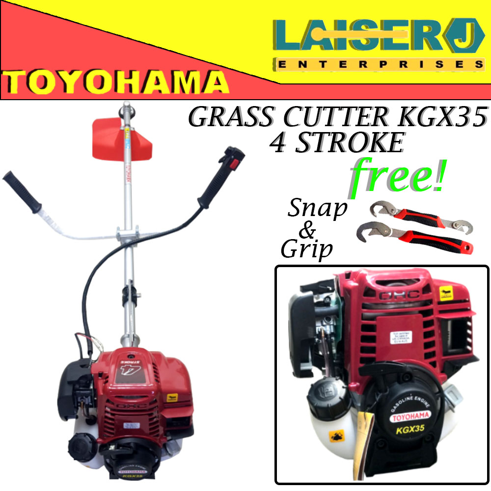 Toyohama Grass Cutter Gasoline Engine 4 Stroke KGX35 With Snap Grip