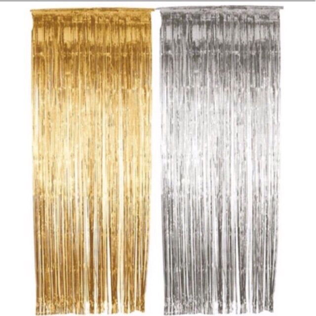 Meters Foil Curtain Backdrops Birthday Party Decorations Sequin Wall