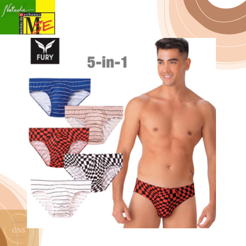 Natasha MSE RUNDOWN Mens 3pcs Bikini Brief Lazada PH