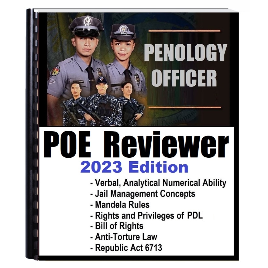 Penology Officer Examination Reviewer 2023 POE Reviewer Lazada PH