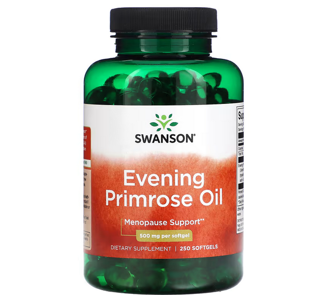 Swanson Evening Primrose Oil Mg Softgels Best By