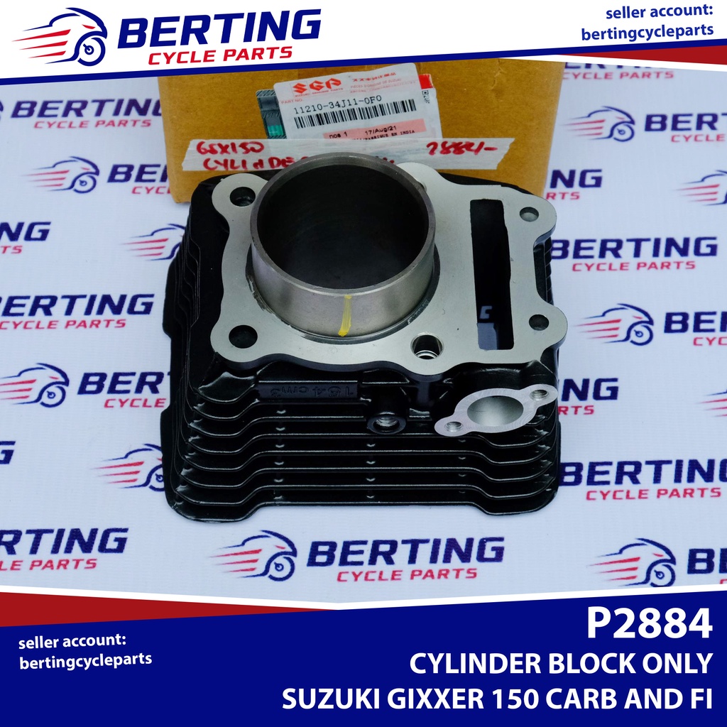 SGP CYLINDER BLOCK Suzuki Gixxer 150 Carb And FI Genuine 11210 34J10