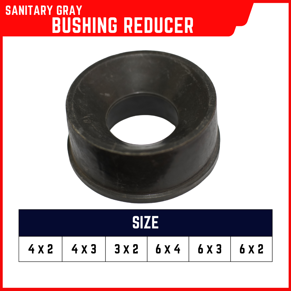 Sanitary Pvc Fittings Gray Bushing Reducer Sizes X X X X