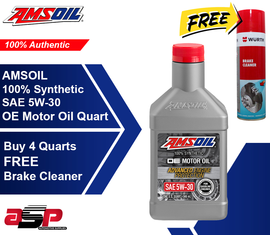 Amsoil Oe Synthetic Motor Oil Gasoline Engine W Quart Lazada Ph