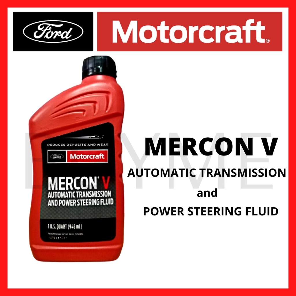 Ford Motorcraft Mercon V Automatic Transmission Fluid Genuine Ford