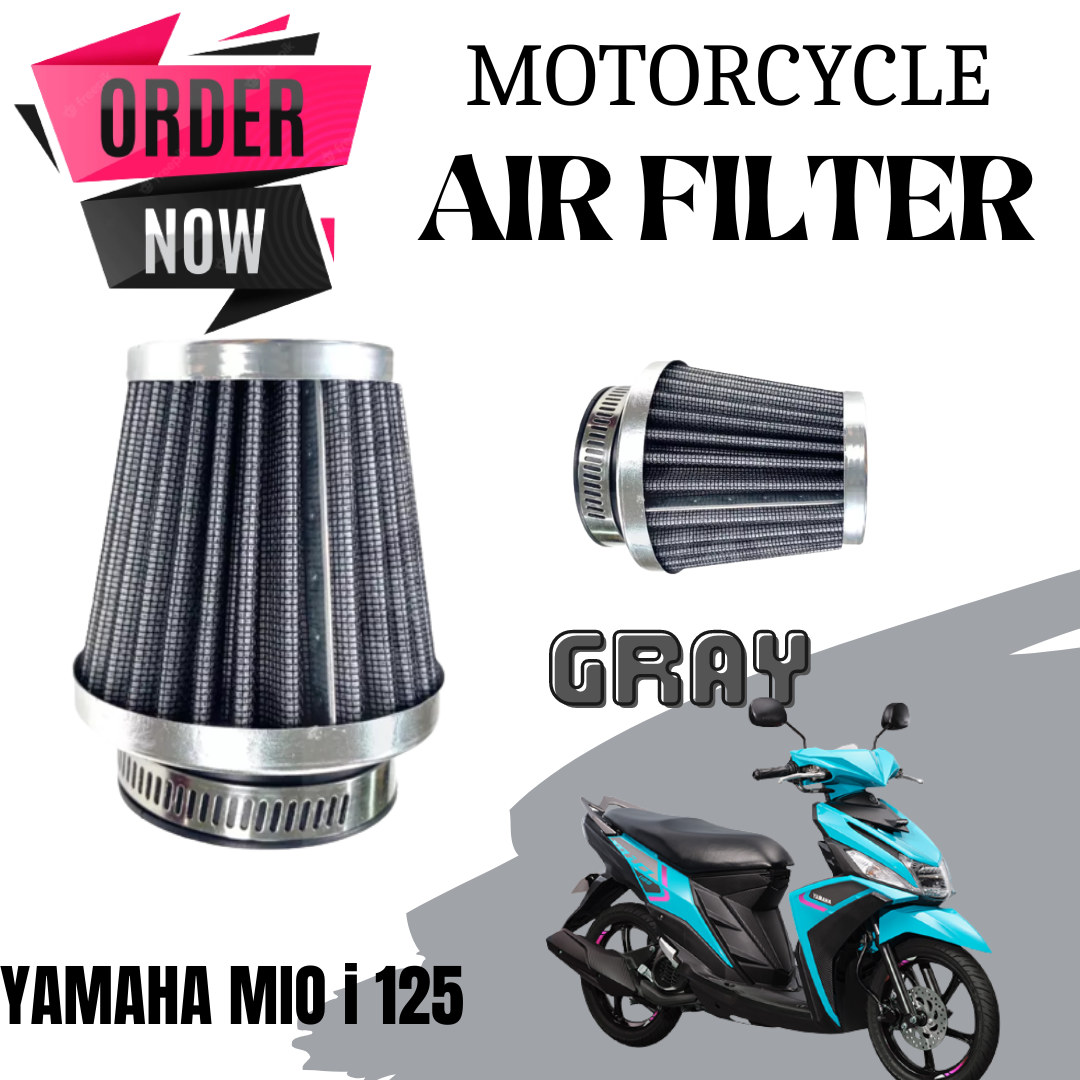 MOTOR AIR FILTER FOR YAMAHA MIO I 125 GRAY SILVER MOTOR AIR CLEANER