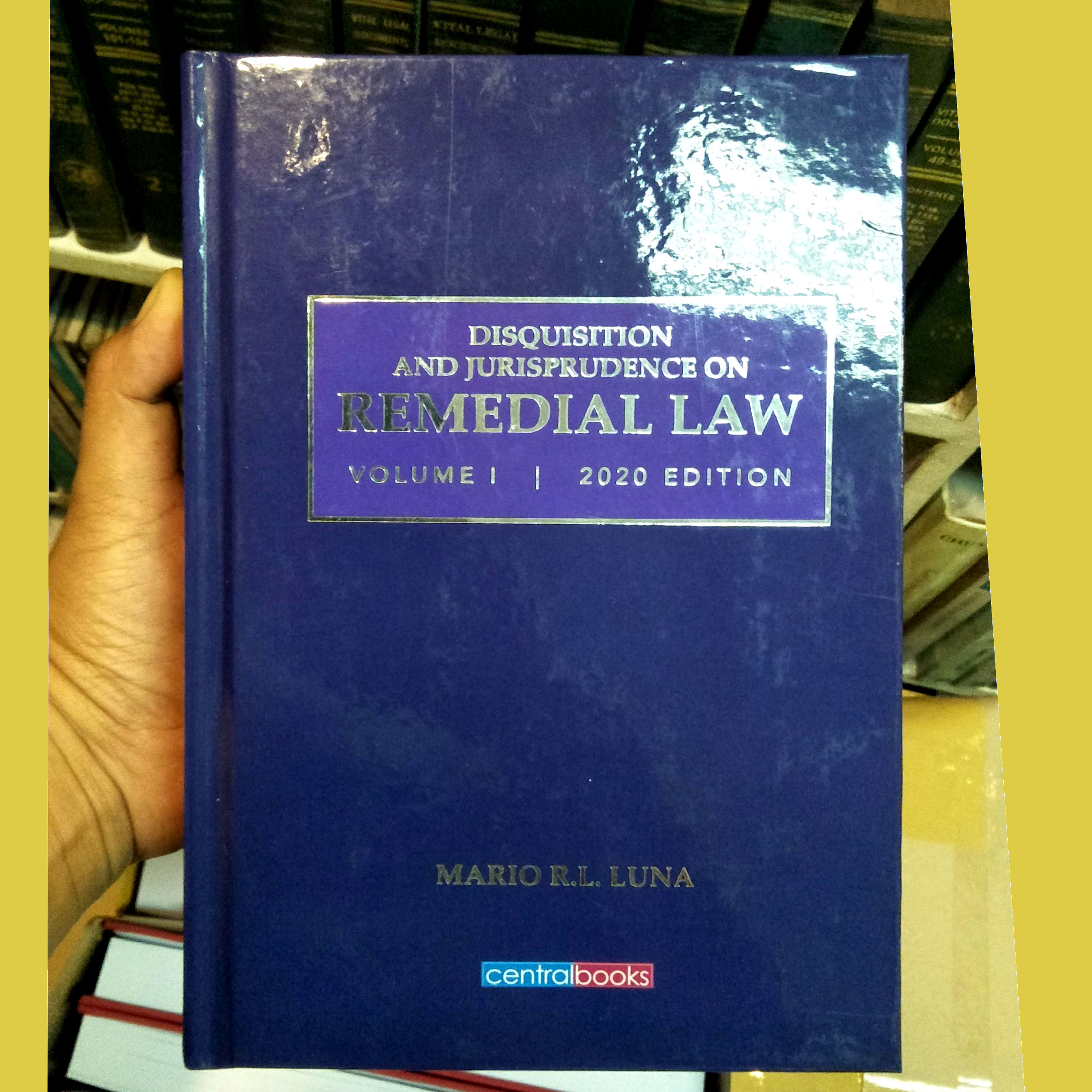 Luna Rem Vol Civil Procedure Disquisition And