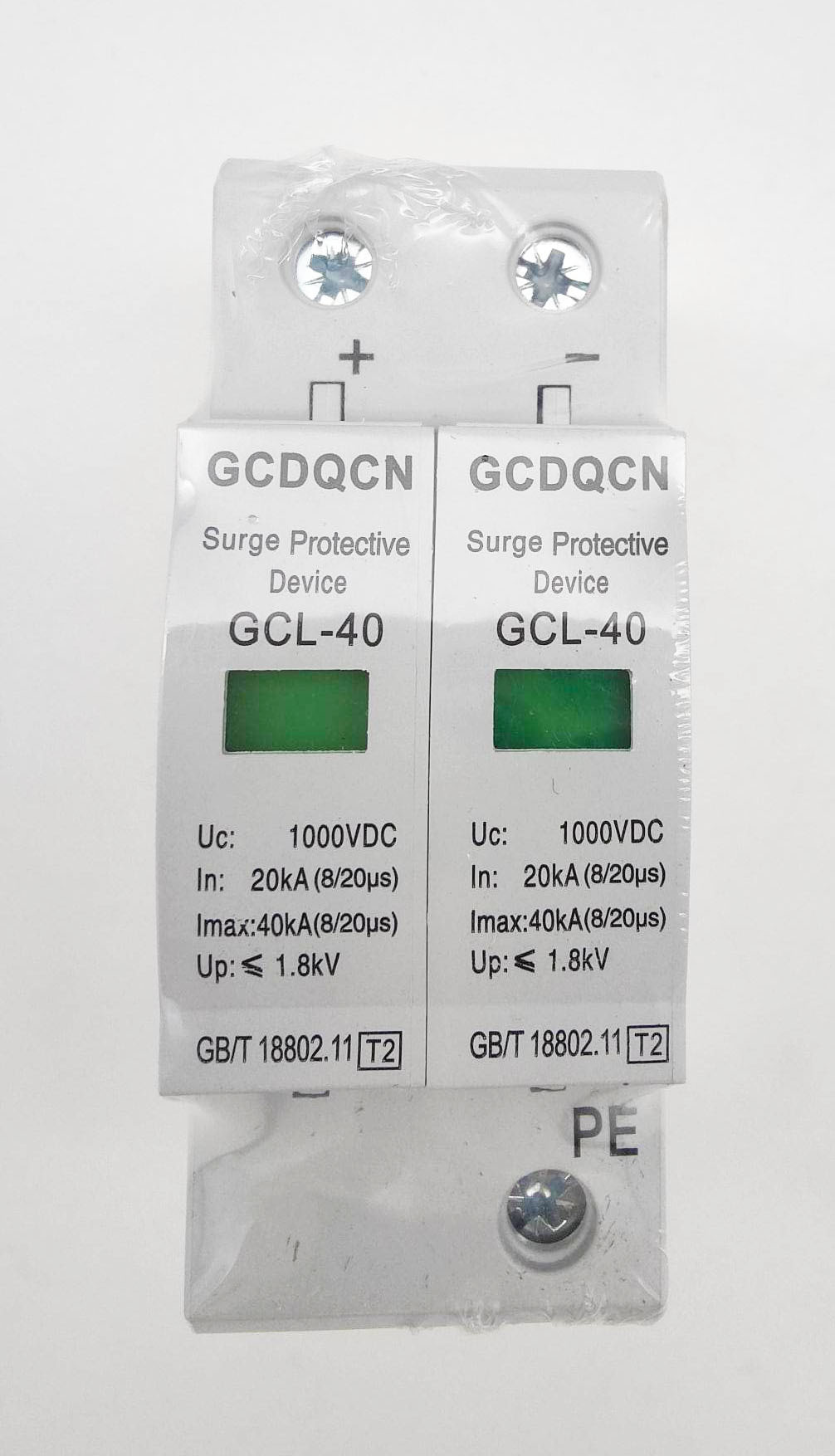 DC SPD AC SPD Surge Protection Device Breaker Type Din Rail Mount