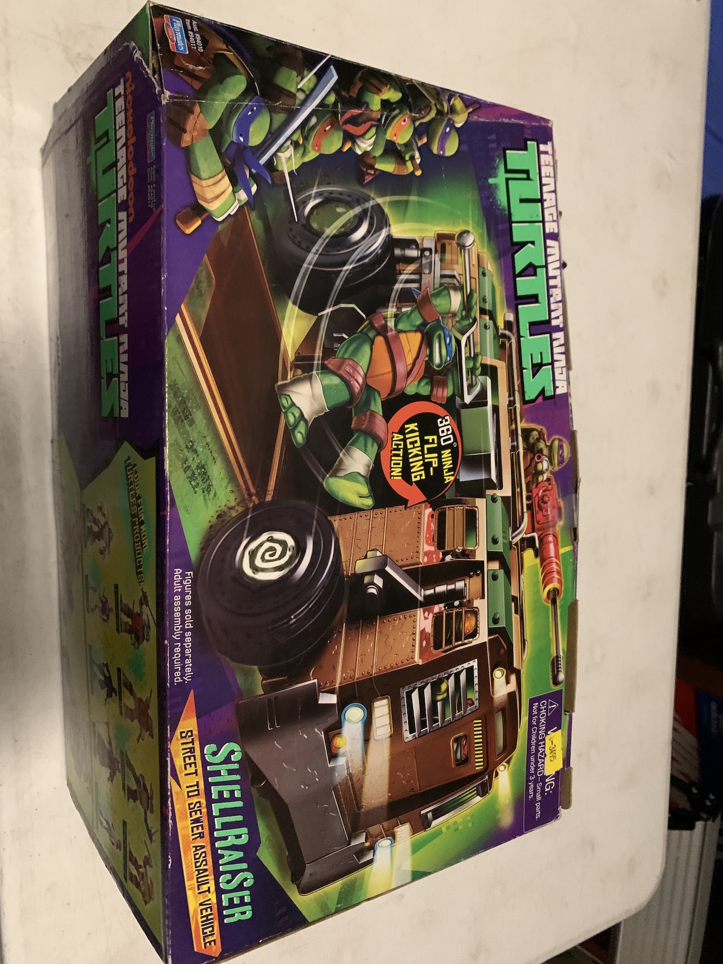 Playmates Teenage Mutant Ninja Turtles Shellraiser Assault Vehicles New