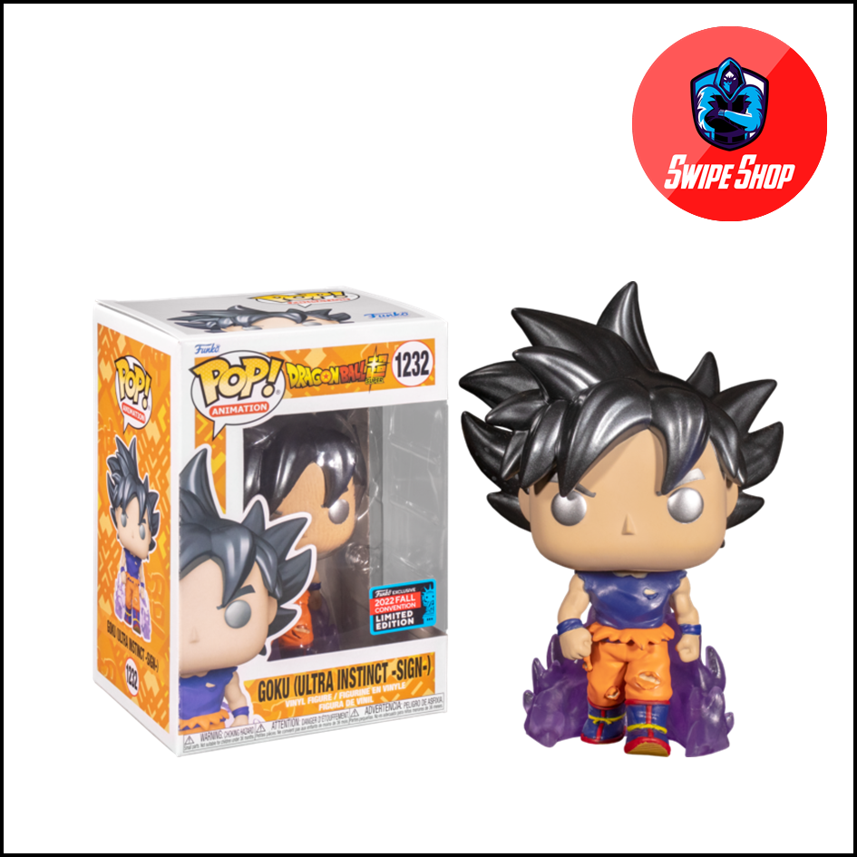 Funko Pop Goku Ultra Instinct Sign Dragon Ball Z Fall Convention