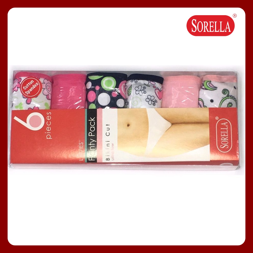 SORELLA 6in1 Bikini Panty Pack ALS213 Lazada PH